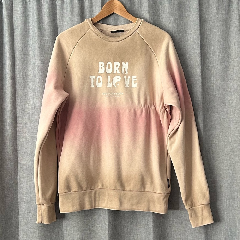 Scotch & Soda Born to Love Ombre Sweatshirt